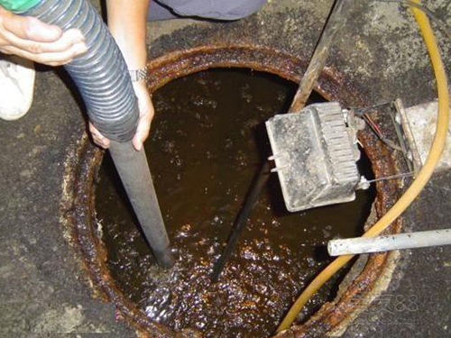 掇刀隔油池清理