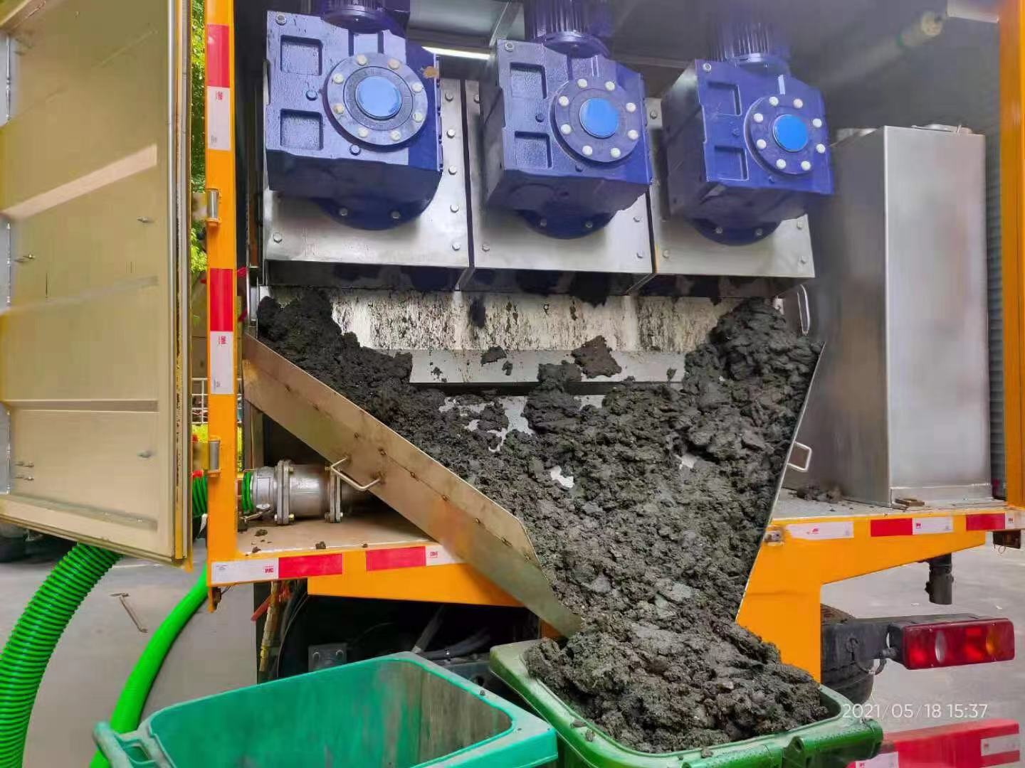 掇刀化粪池清掏城市维护站-泥浆净化干湿分离处理